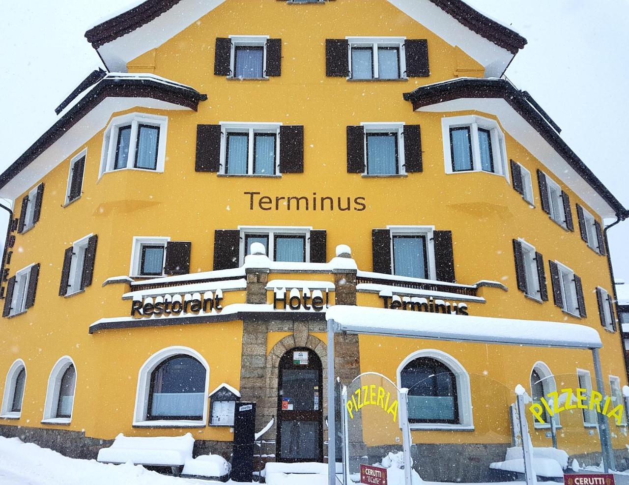 Hotel Terminus Samedan Dış mekan fotoğraf